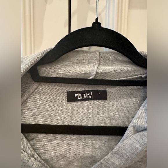 Michael Lauren Large Grey Zip-Up Hoodie. 🖤⚡️ - Picture 3 of 5